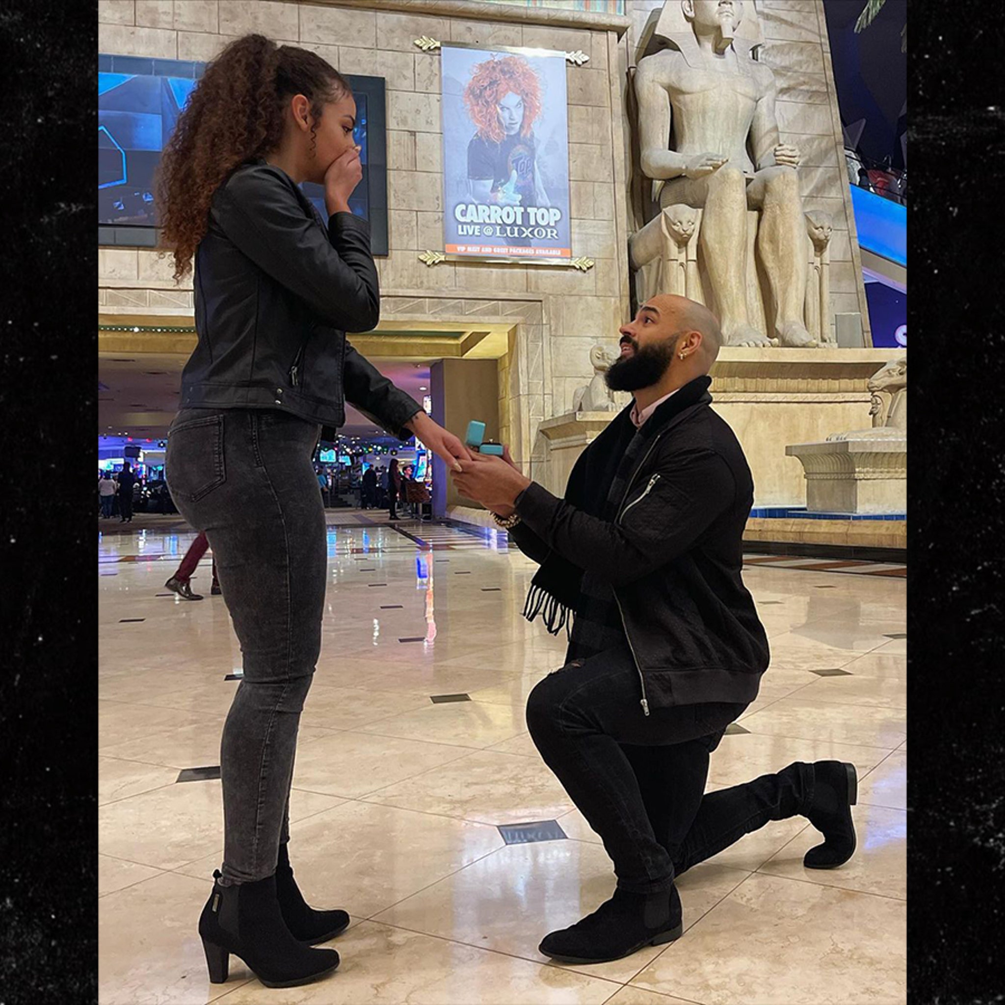WWEs Ricochet Proposes To Ring Announcer Samantha Irvin, She Said YES!