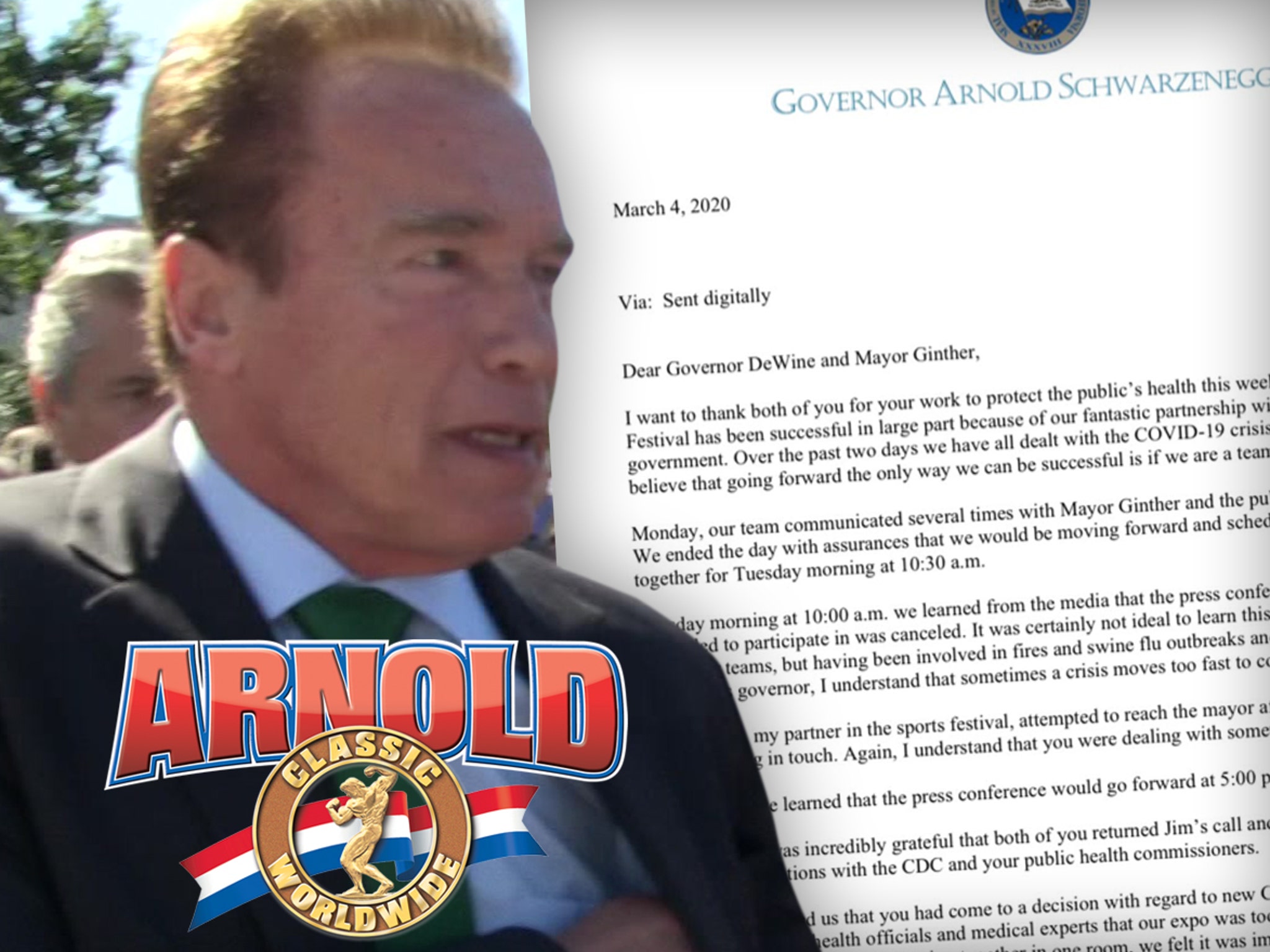 Arnold Schwarzenegger S Plea To Ohio Less Coronavirus Risk At Our