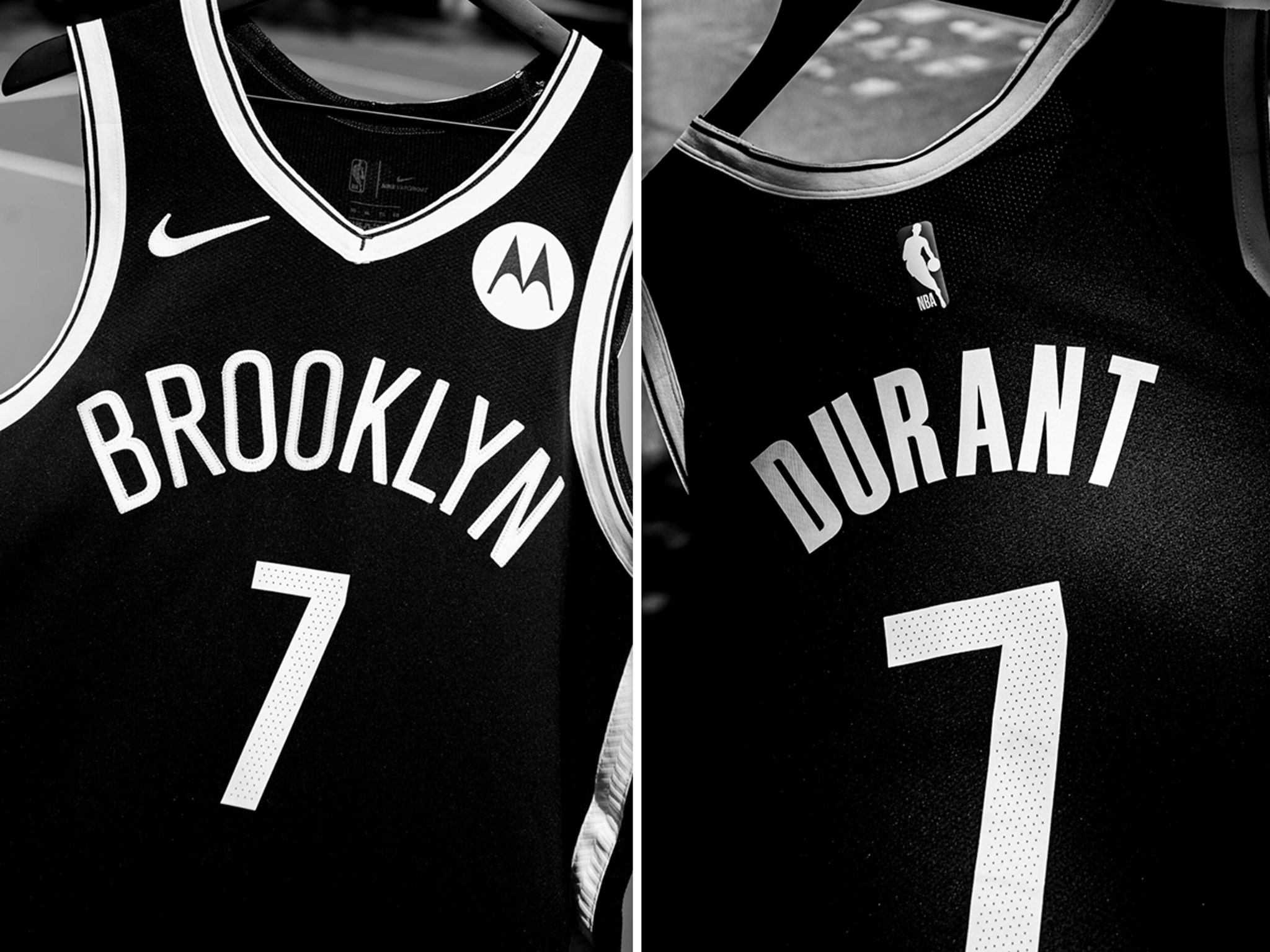 Kevin Durant Brooklyn Nets Fanatics Authentic Game-Used #7 White