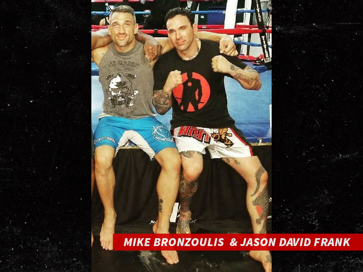Mike Bronzoulis and Jason David Frank