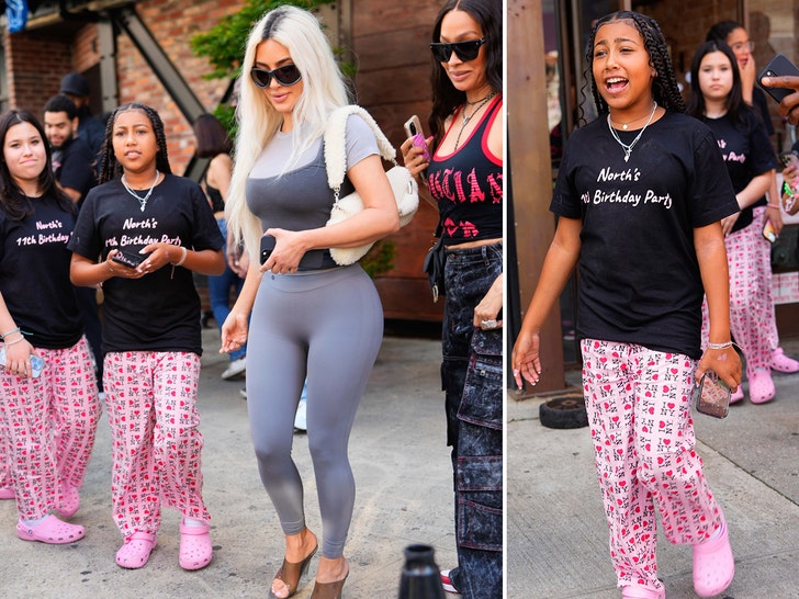 Kim Kardashian and North West Spend Her 11th Birthday In New York City