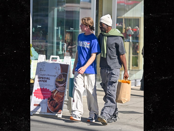 Lil Nas X Kisses Musician Cody Jon in Los Angeles