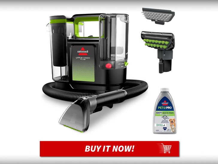 Bissell-Little-Green-Max-Pet-SmartMix-Portable-Carpet-And-Upholstery-Deep-Cleaner-Prime-Day-Influencer-Picks-Harry-Jowsey-Leah-Kateb-MAIN