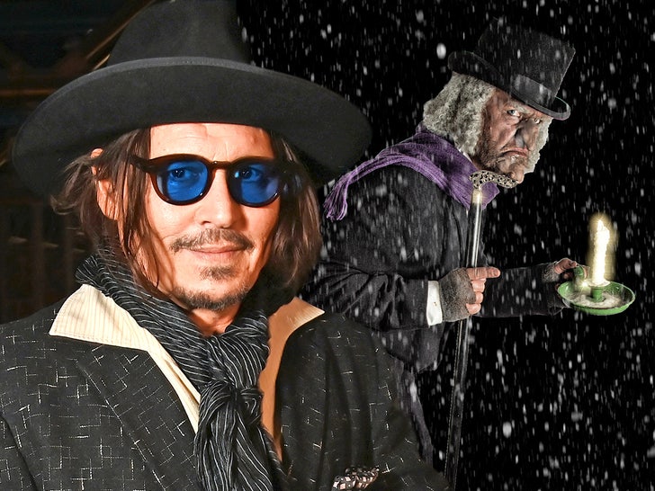 johnny depp Ebenezer Scrooge main getty 1