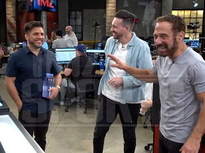 Henry Cejudo visits TMZ's newsroom