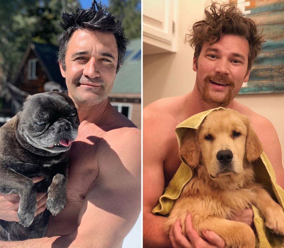 Gilles Marini (45) vs. Derek Theler (34) — Studs With Pups Edition