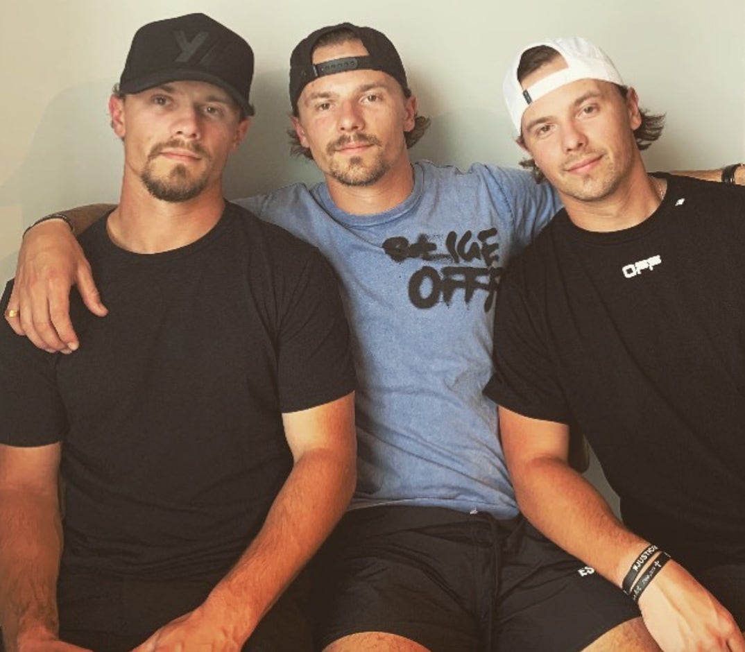 Myles (left), Gerry (center) and Leo (right) -- now in their late 20s -- shared a sibling selfie on IG looking like bros.