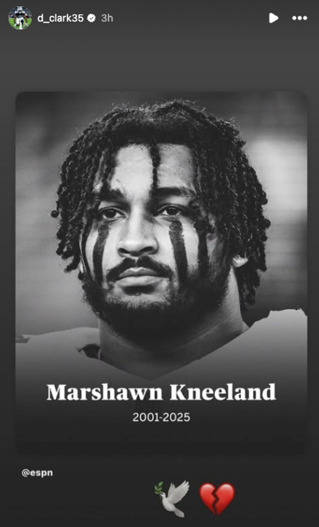 Marshawn Kneeland Social Media Tribute 3