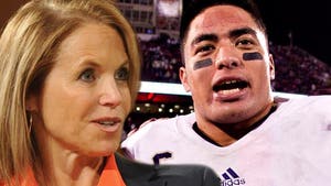Manti Te'o -- Giving First On-Camera Interview to Katie Couric