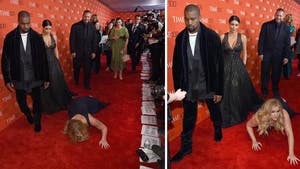 Kanye West & Kim Kardashian -- Not Funny, Amy Schumer ... Get Off Our Red Carpet!
