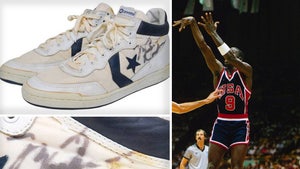 Michael Jordan -- Ball Boy Unearths MJ's Olympic Sneaks ... Wants Big $$$