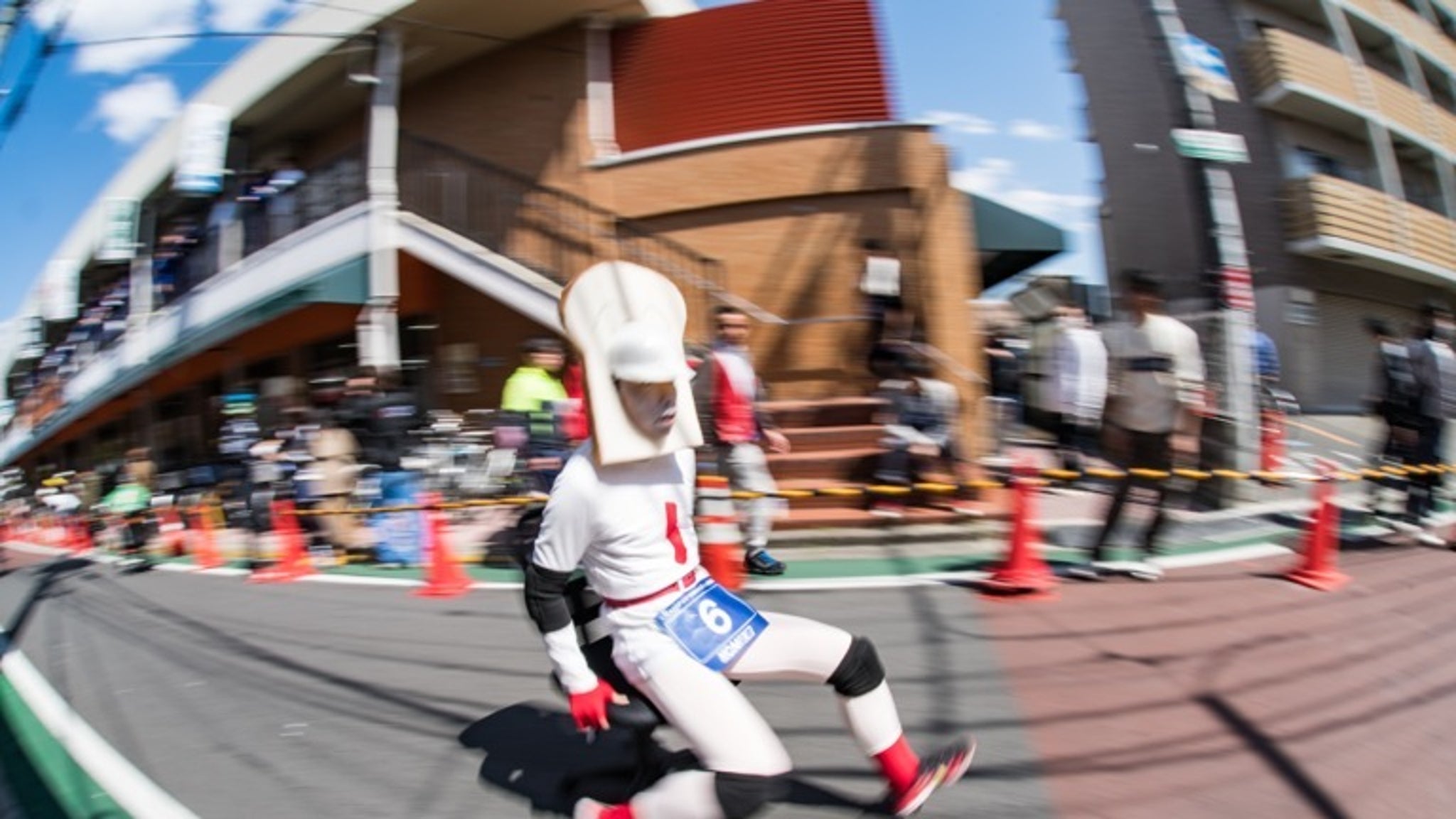 Japanese Office Chair Race