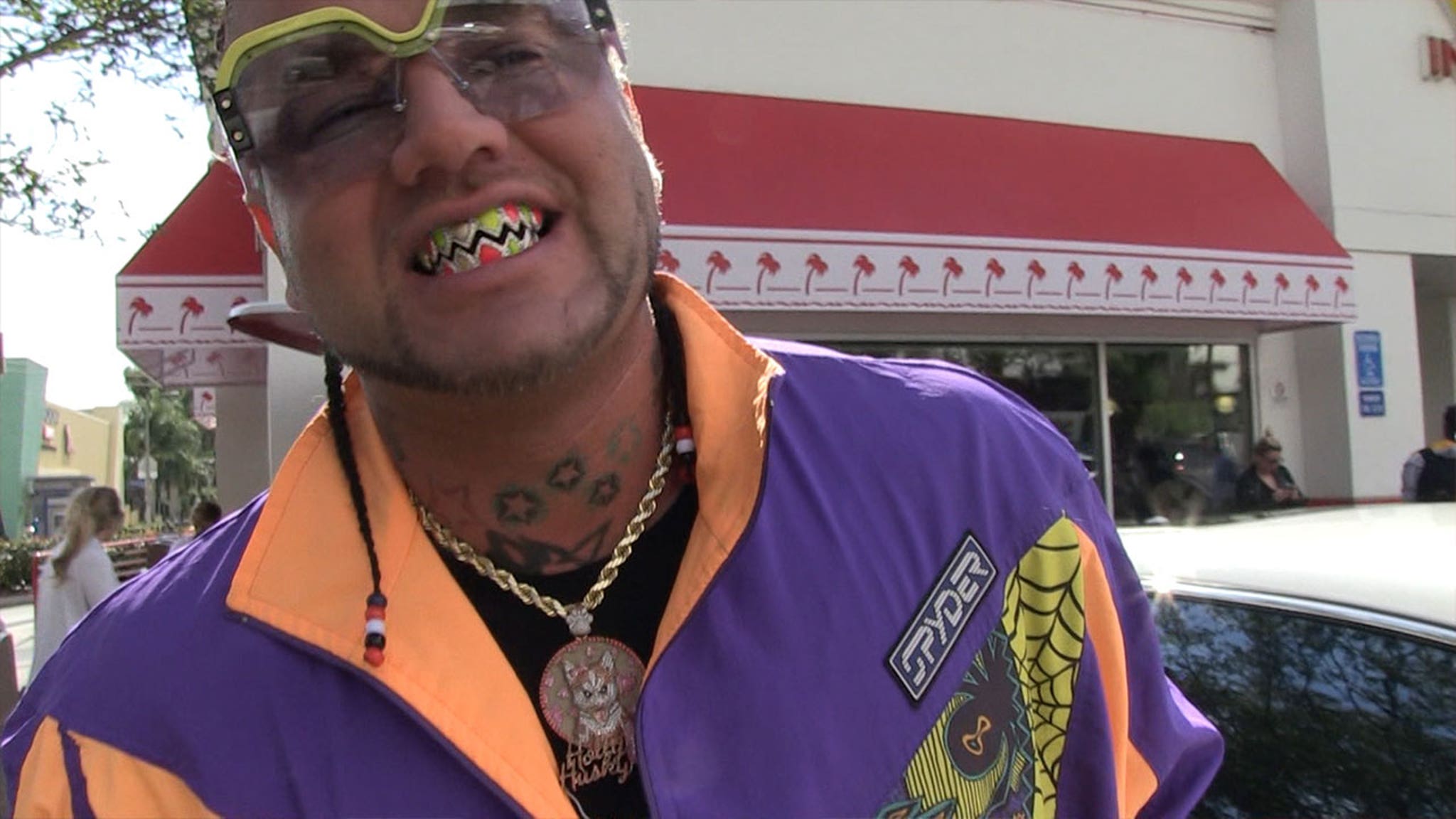 Riff Raff Says Paul Wall's Astros Grillz Are 'Hot,' But Ain&...