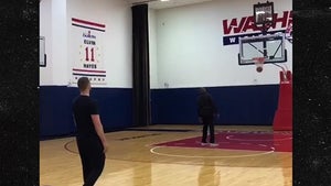 Justin Timberlake Makes it Rain from Halfcourt at Wizards' Practice Facility