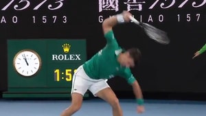 Novak Djokovic Throws Epic Temper Tantrum At Australian Open, Damages Court