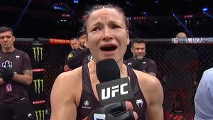UFC Ukrainian Fighter Maryna Moroz Cries for Country in Post-Fight Speech