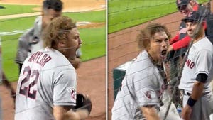 Guardians' Josh Naylor Loses His Mind In Wild Celebration During Historic game