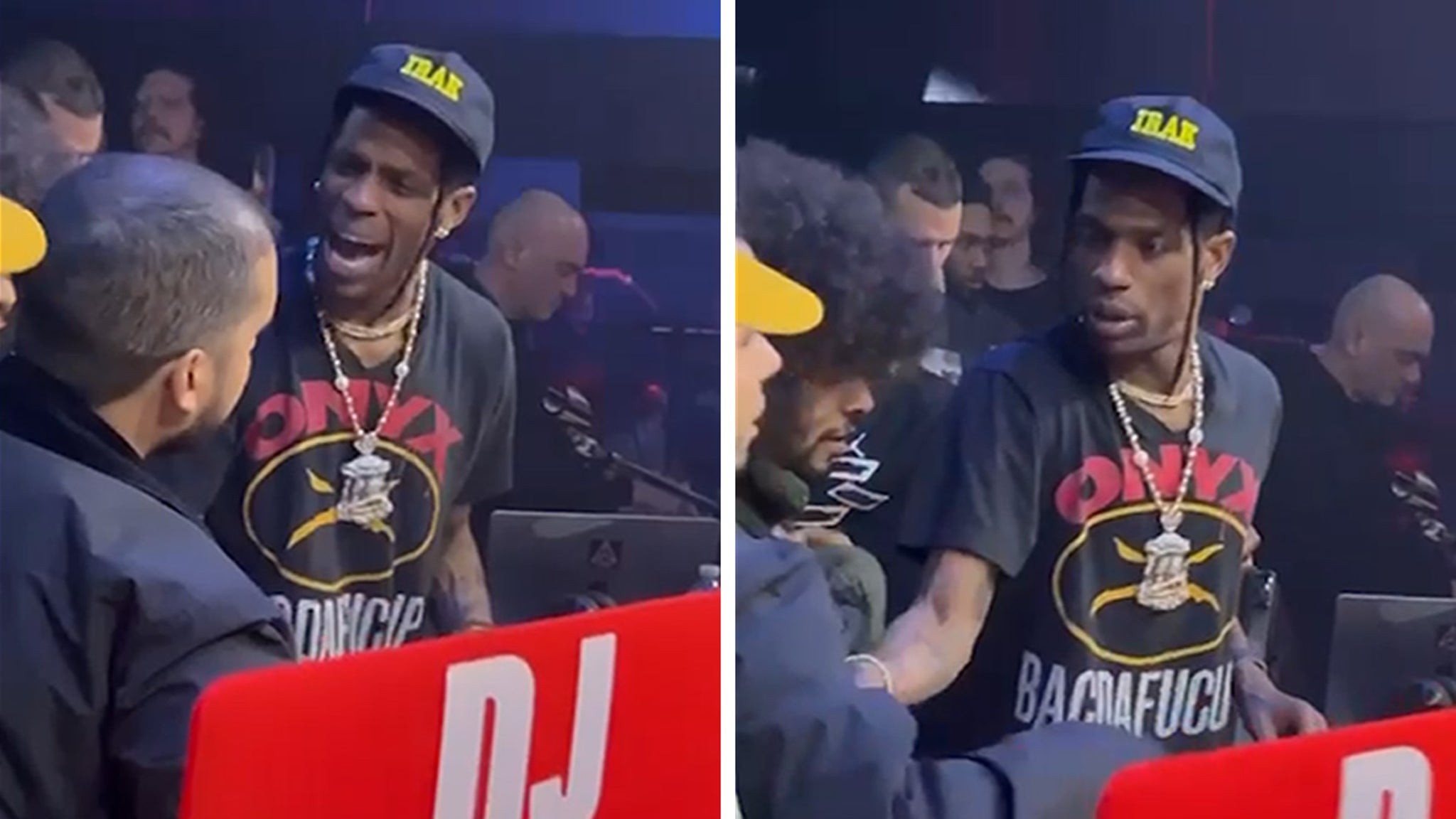 Travis Scott Pissed Off in DJ Booth Before Alleged Assault, New Video Shows