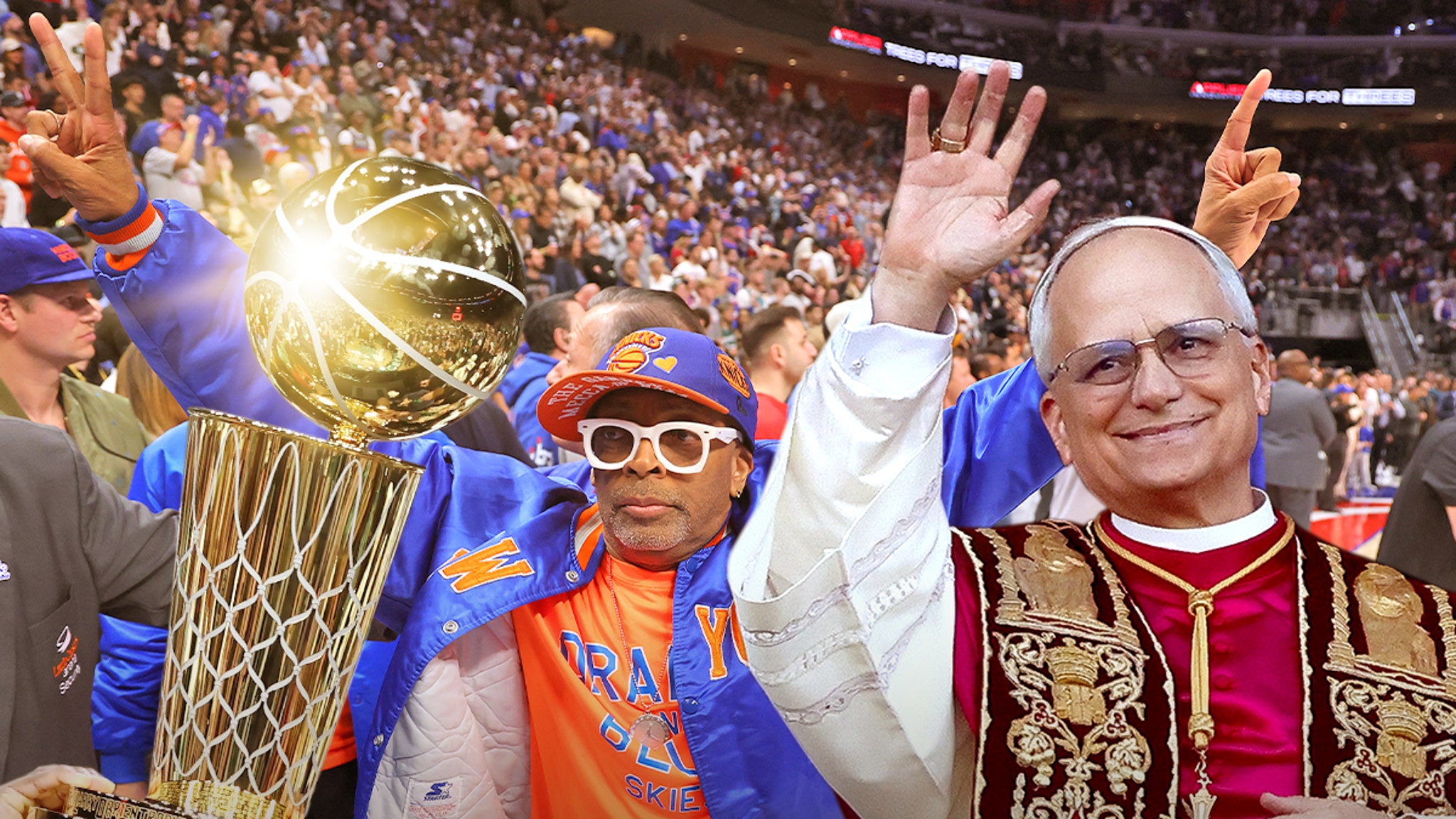 Spike Lee Convinced New Pope’s Villanova Roots Means Knicks Championship