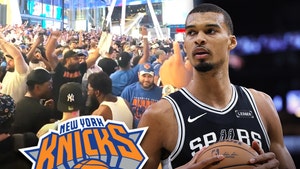 Victor Wembanyama knicks fans getty 1