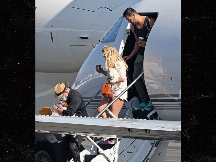 Britney Spears And Sam Asghari Back In L.A. After Birthday Fun