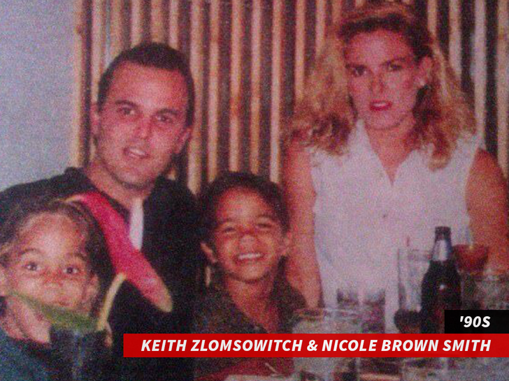 Keith Zlomsowitch e Nicole Brown Smith anni '90