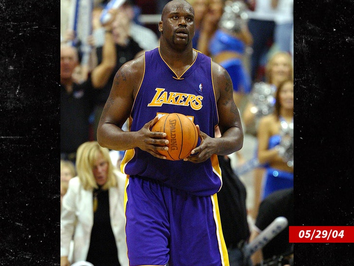 shaq lakers