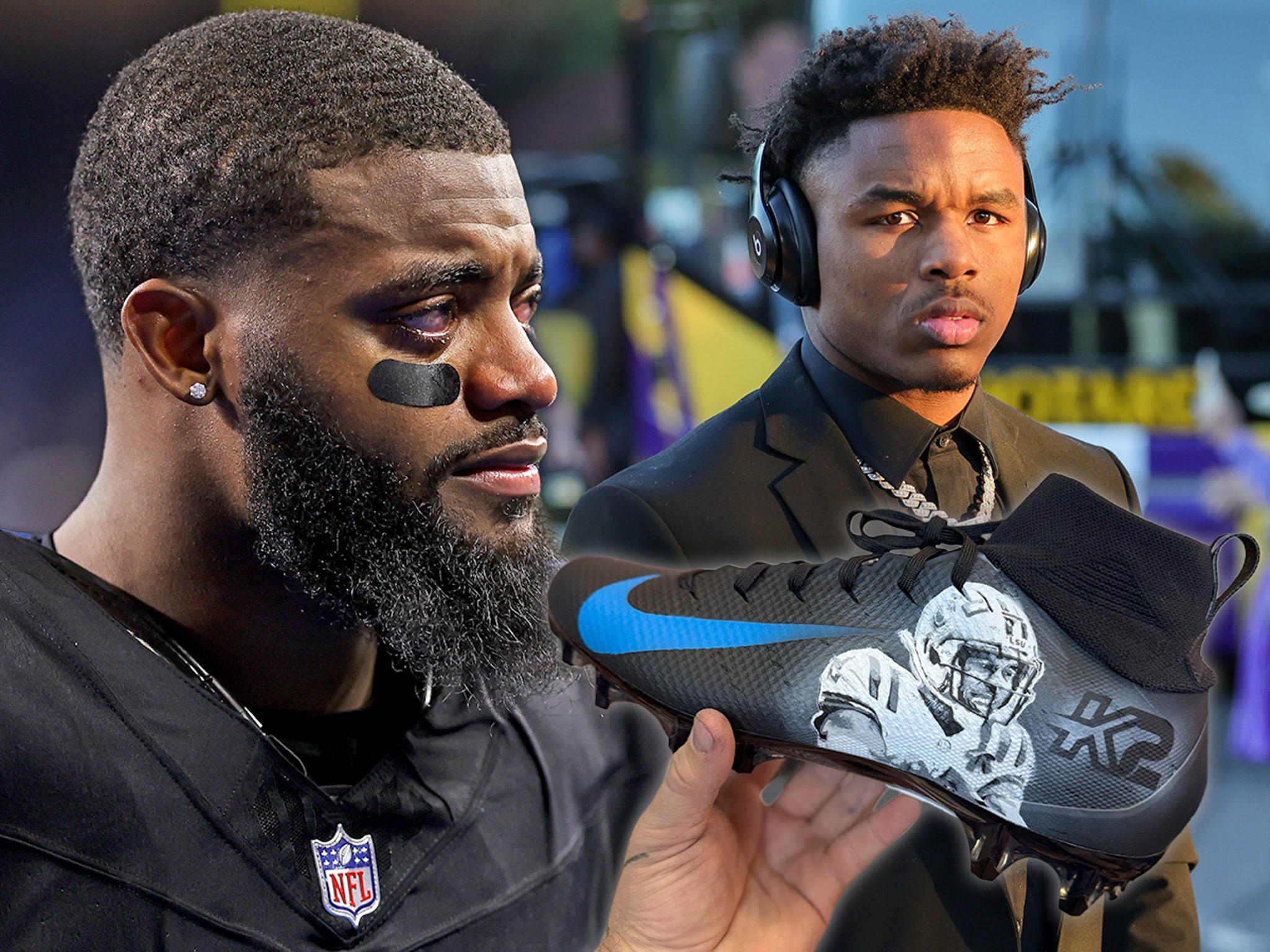 Lions' Amik Robertson To Honor Kyren Lacy W/ Custom Cleats During
