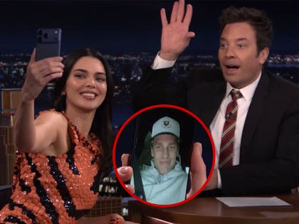Kendall Jenner and Jimmy Fallon