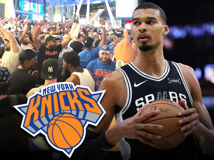 Victor Wembanyama knicks fans getty 1