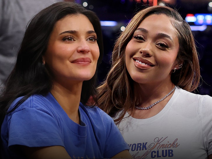 kylie jenner and jordyn woods getty 1