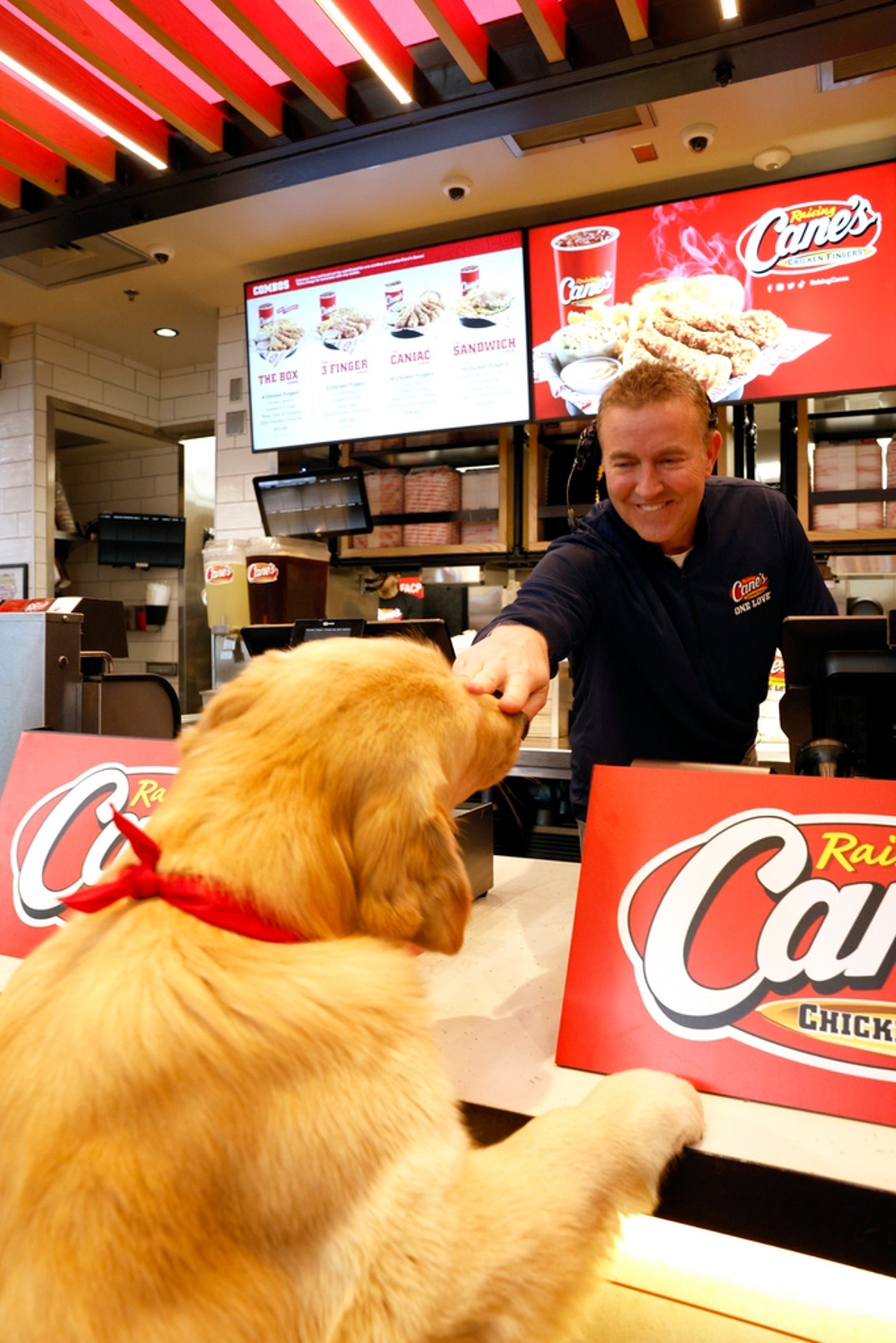 Kirk Herbstreit at Raising Canes 3