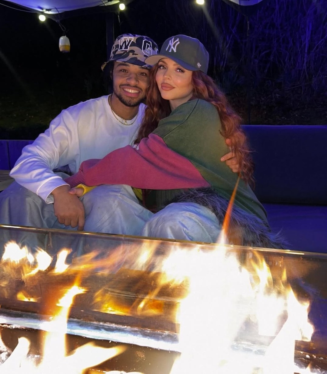 Jesy Nelson and Zion Foster
