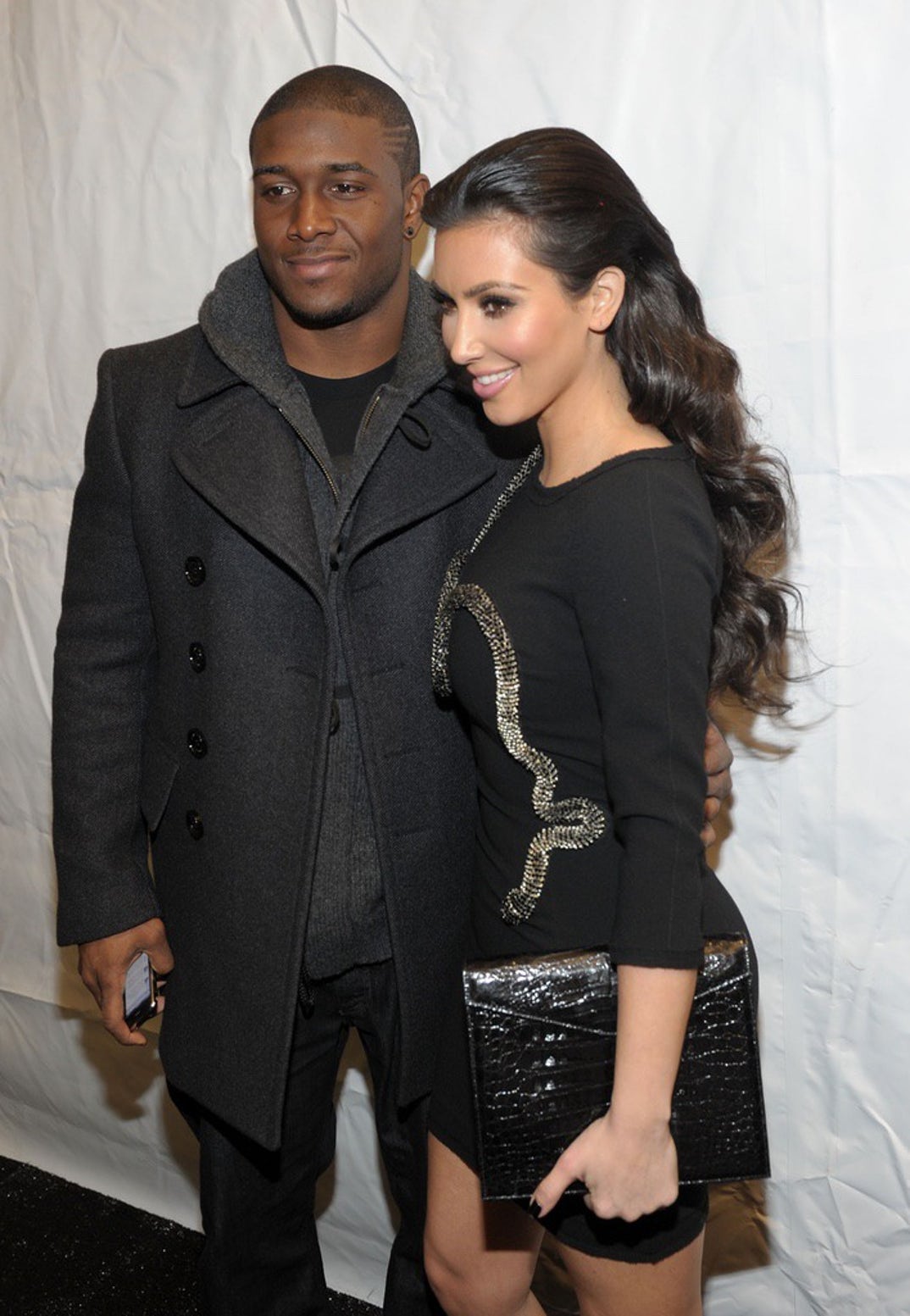 Kim Kardashian And Reggie Bush Happier Times 11
