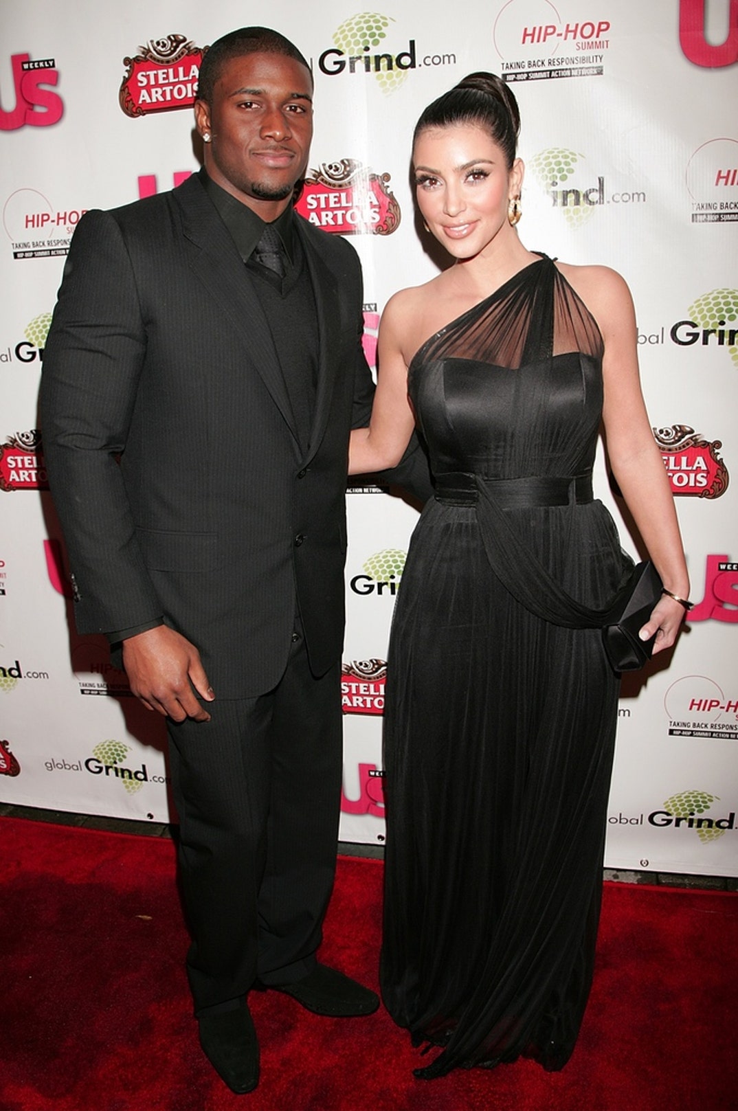 Kim Kardashian And Reggie Bush Happier Times 4
