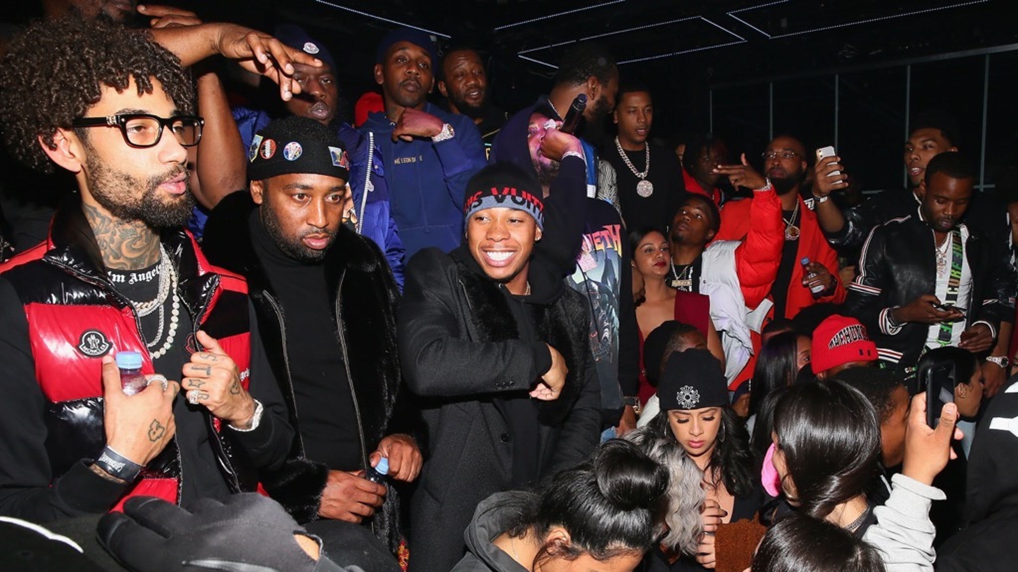 Inside Meek Mill's 'CHAMPIONSHIPS' Release Party