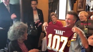 Redskins Throw Birthday Bash For 107-Year-Old Fan, 'Nana' Carletha!