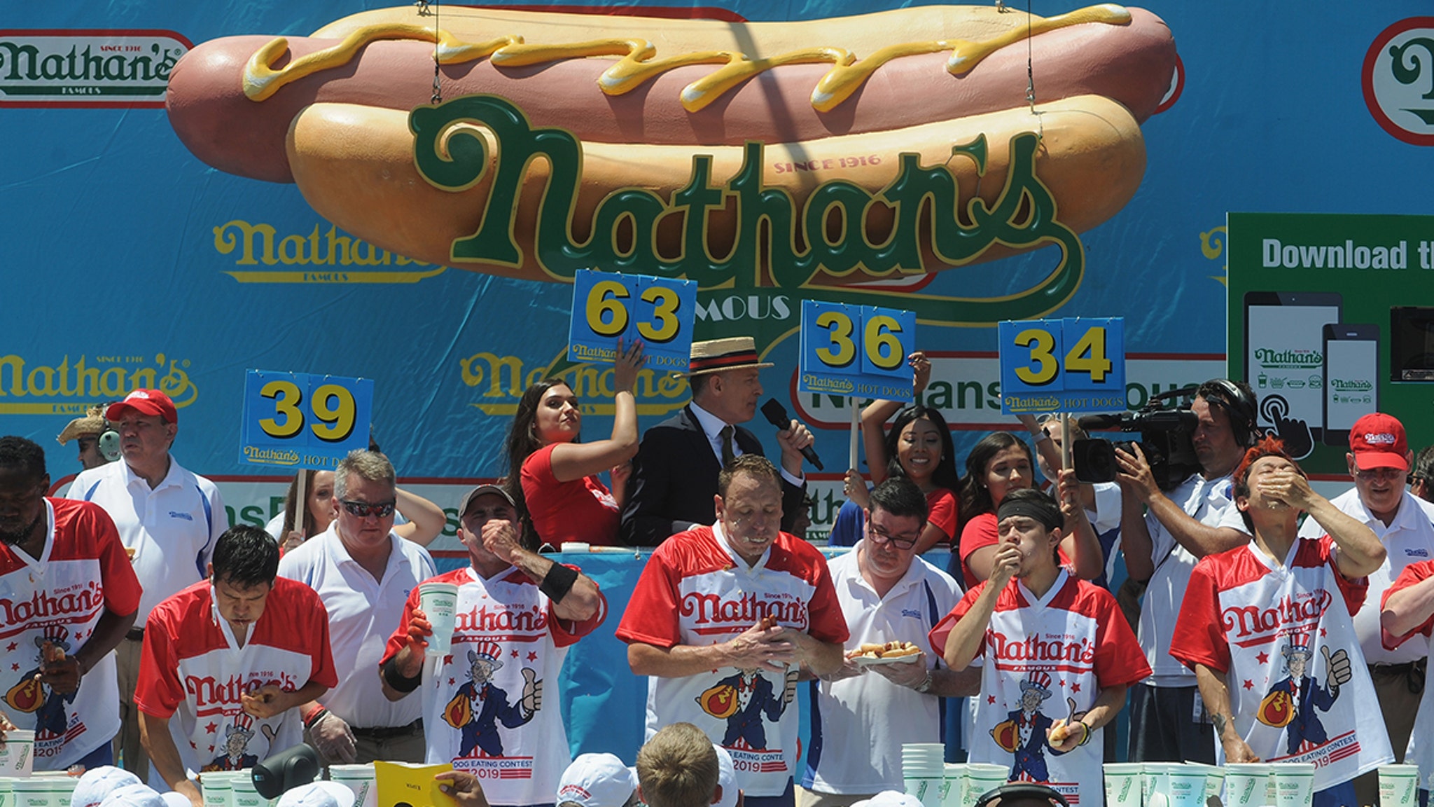 Nathans hot dog eating contest will carry on in 2020...cause you just