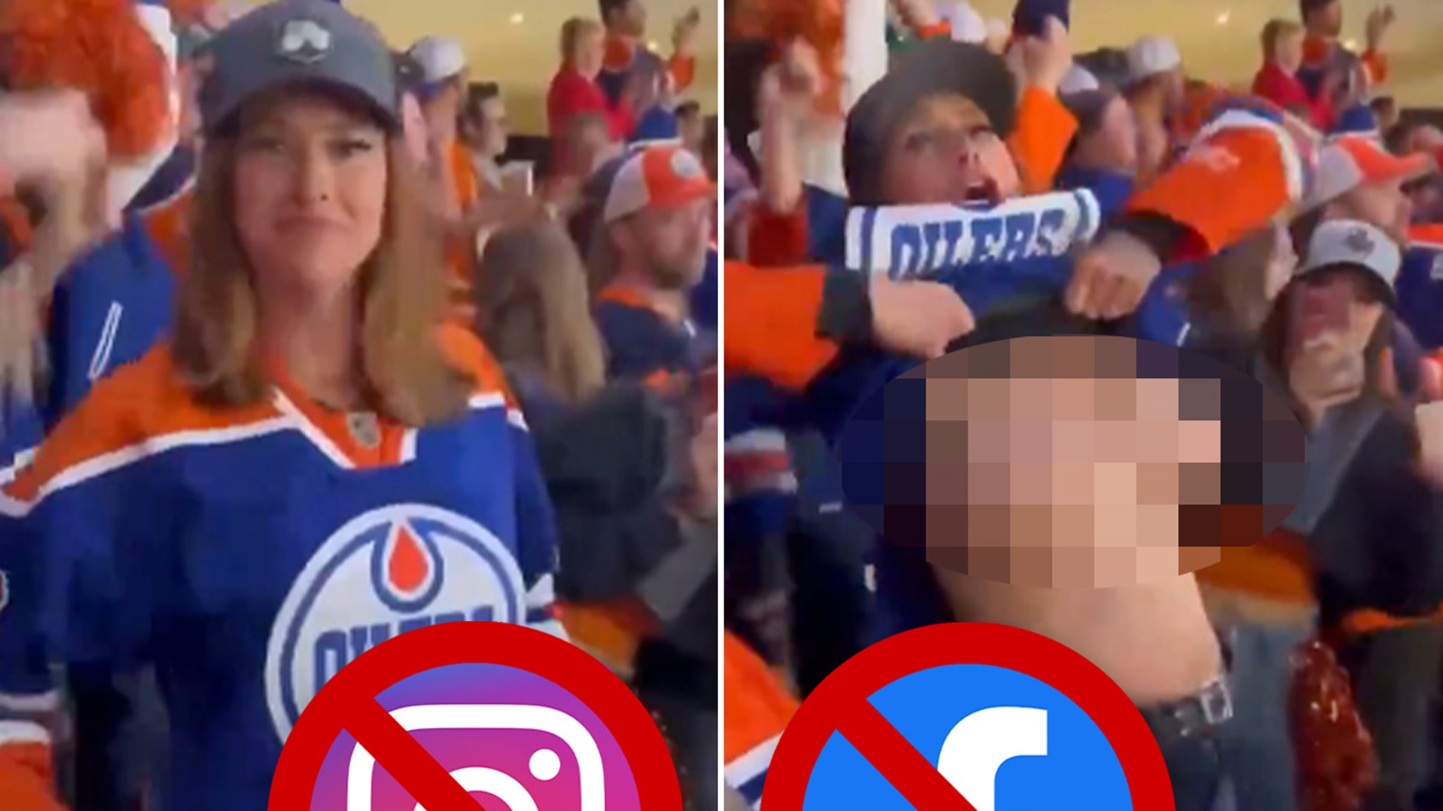Oilers Flasher Deletes Social Media Accounts After Viral Video 