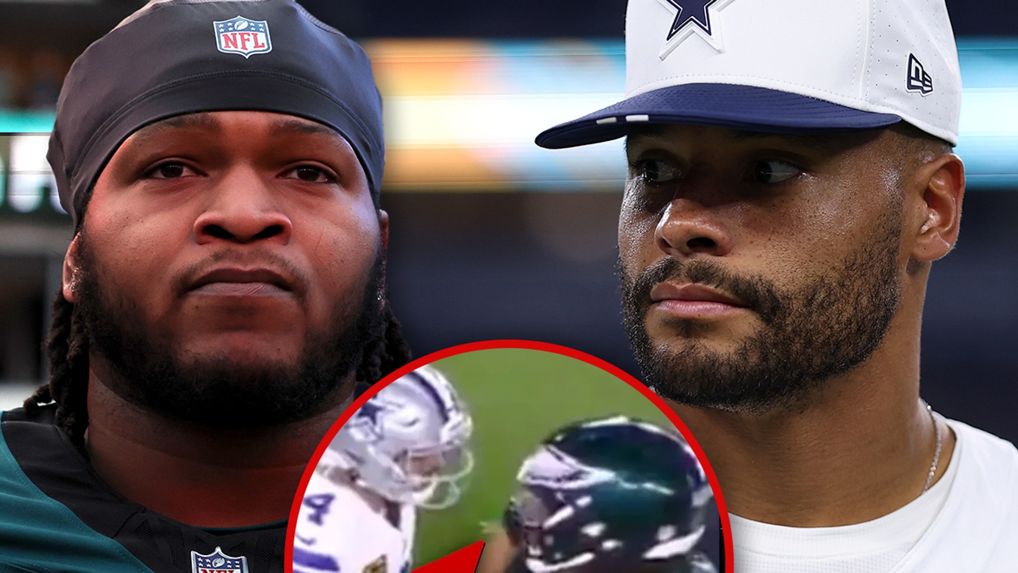 Eagles’ Jalen Carter Fined K For Spitting on Dak Prescott