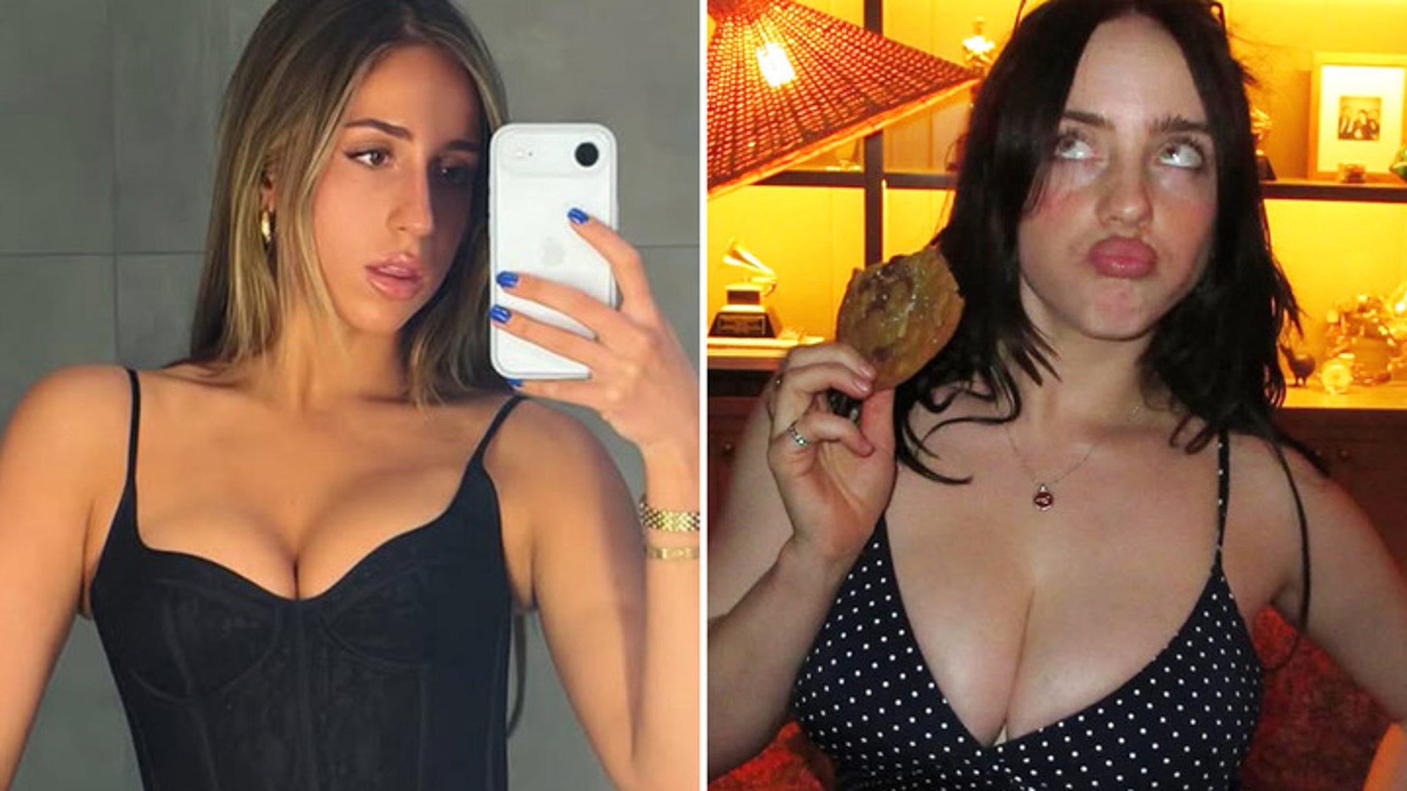 Tate McRae vs. Billie Eilish Who’d You Rather?! Babes In Tanks Edition Tate McRae vs. Billie Eilish Who’d You Rather?! Babes In Tanks Edition