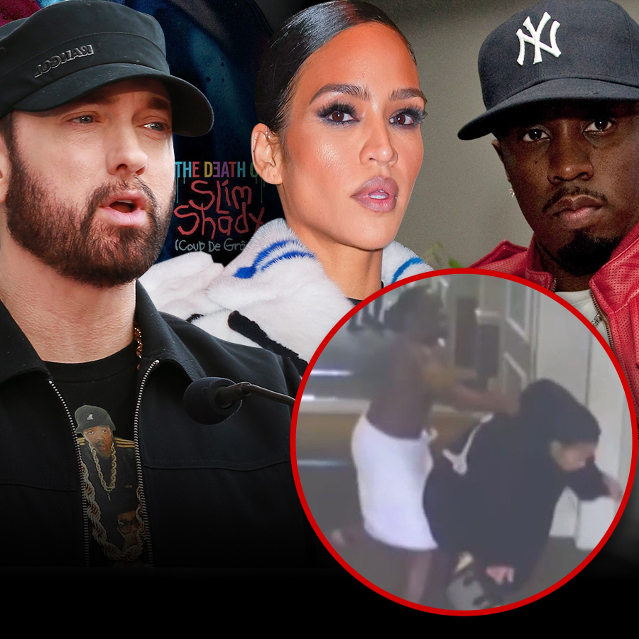 Eminem Disses Diddy, References Cassie Hotel Attack On New Album