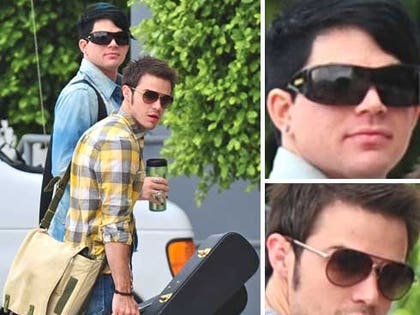 Adam Lambert and Kris Allen