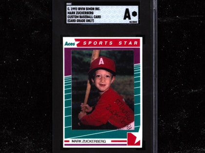 mark zuckerberg baseball card