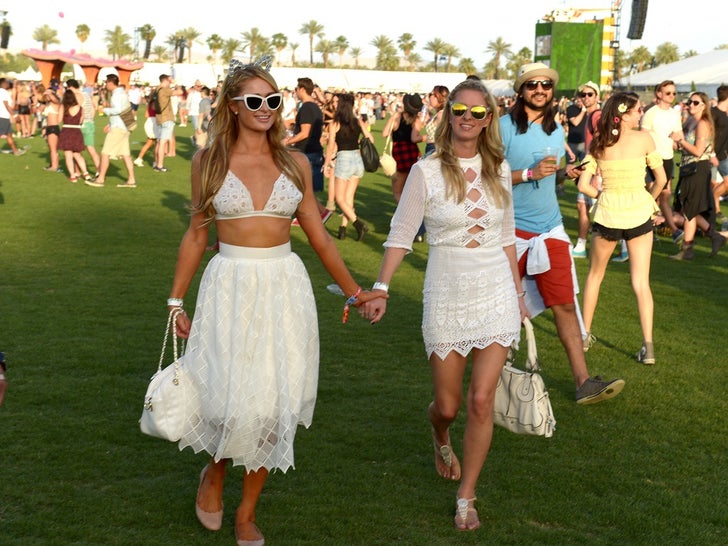 Paris Hilton At Coachella