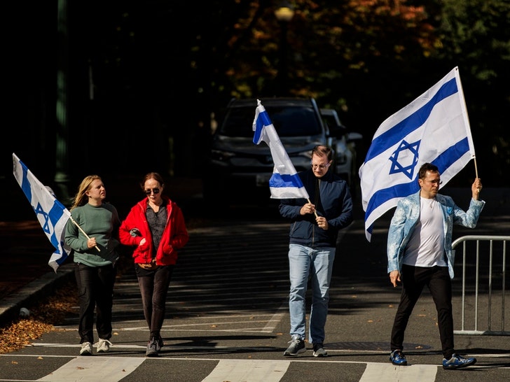 Rally Held At Israel's Embassy In Washington, D.C.