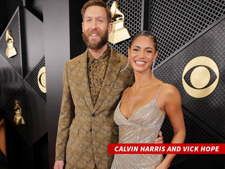 Calvin Harris e Vick Hope Grammy