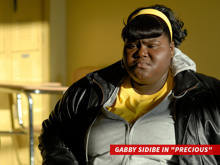 Gabby Sidibe em "Precioso"