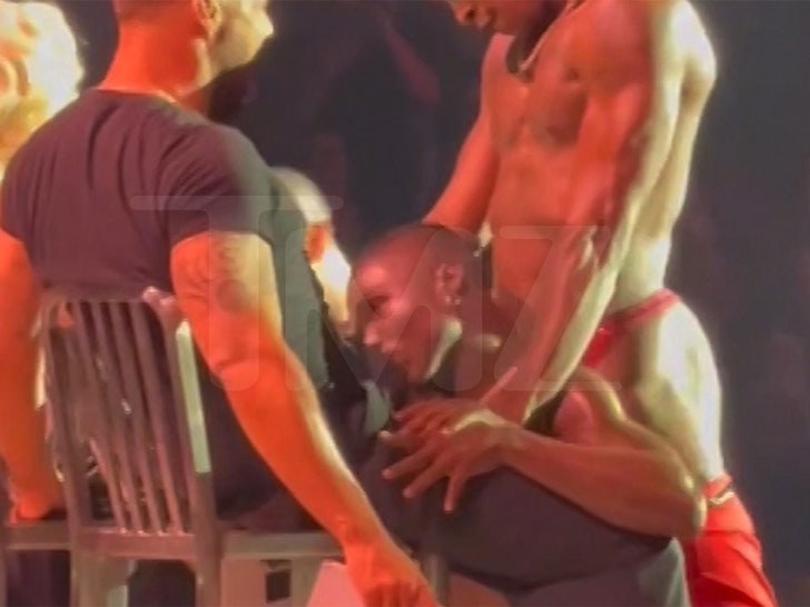 New angle shows gay singer Ricky Martin had an erection at Madonna