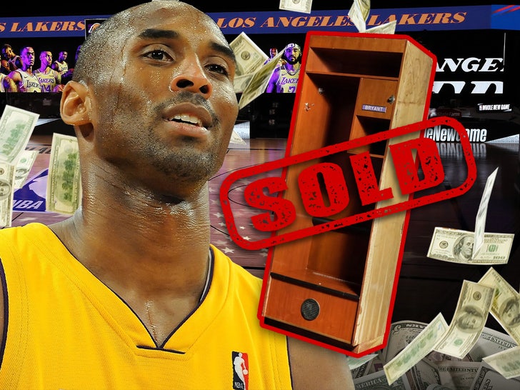 Kobe Bryant’s Staples Center Locker Sells For .8 Million At Auction